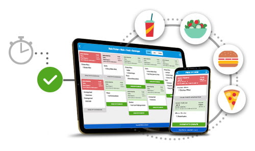 SlipApp Kitchen Order Display from TallOrder POS