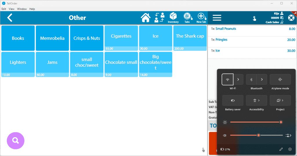 TallOrder POS Retail Features Offline Capabilities